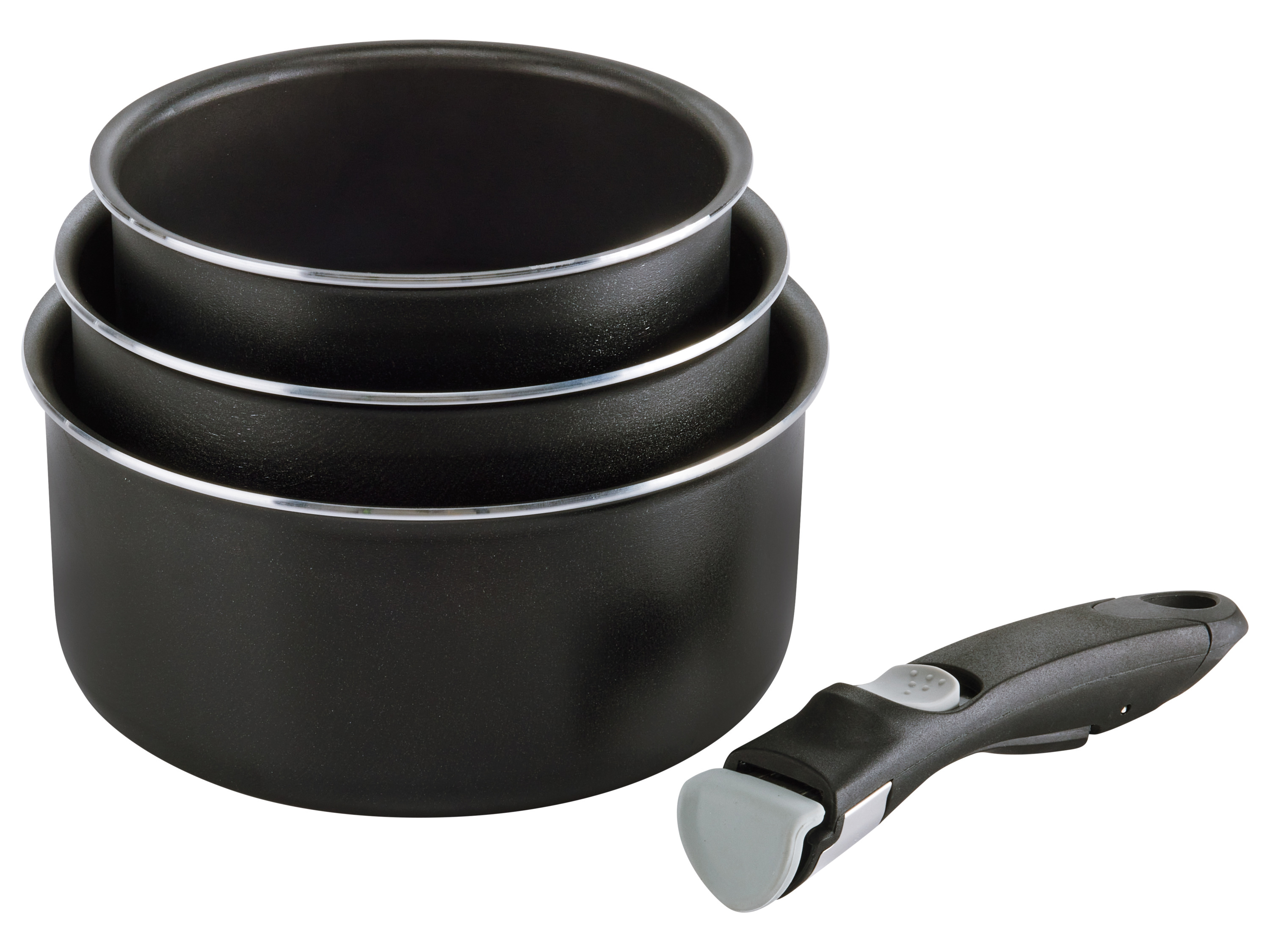 Crivit Sada hliníkových rendlíků / pánví, 4dílná (sada hrnců)