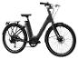 Černý elektrický bicykl s pneumatikami Schwalbe Big Ben