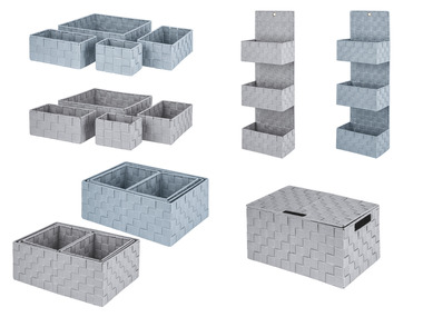 LIVARNO home Závěsný regál / Sada úložných košů / Organizér