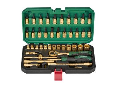 PARKSIDE® Sada nástrčných klíčů a bitů Limited Edition, 46dílná