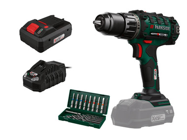 PARKSIDE® Aku vrtací šroubovák PABS 20-Li E6, Smart 4 Ah