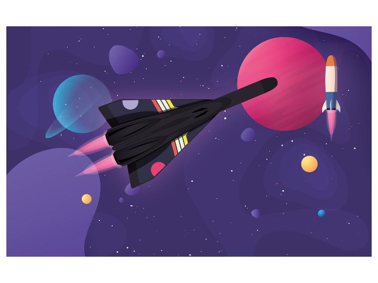  Zobrazit na celou obrazovku Raketa / Mini kluzák / Katapultový kluzák - Obrázek 3