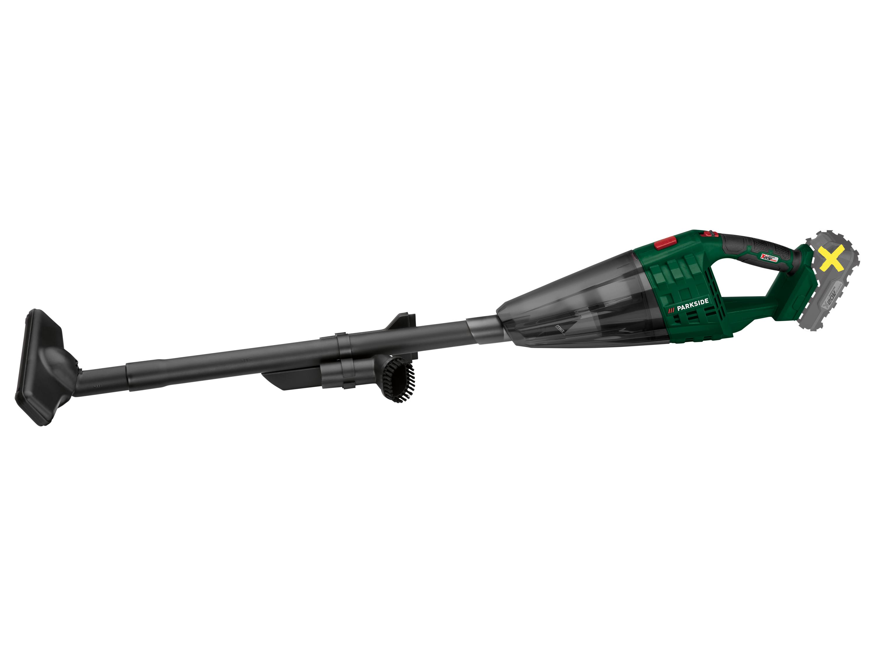 Parkside® Aku ruční vysavač Phssa 20-Li D2 – bez akumulátoru a nabíječky