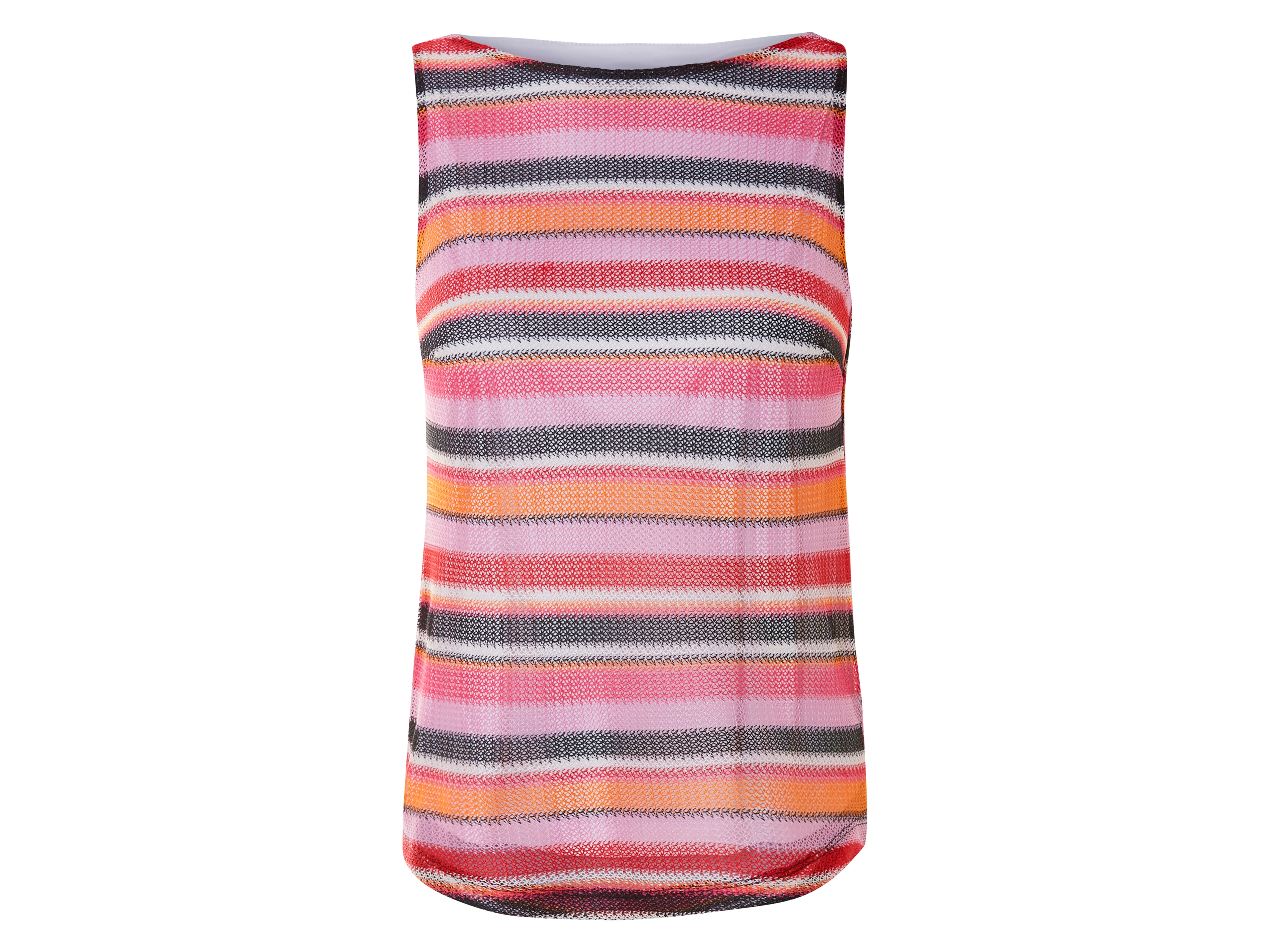 esmara® Dámský pletený top (červená/růžová/oranžová, 42)