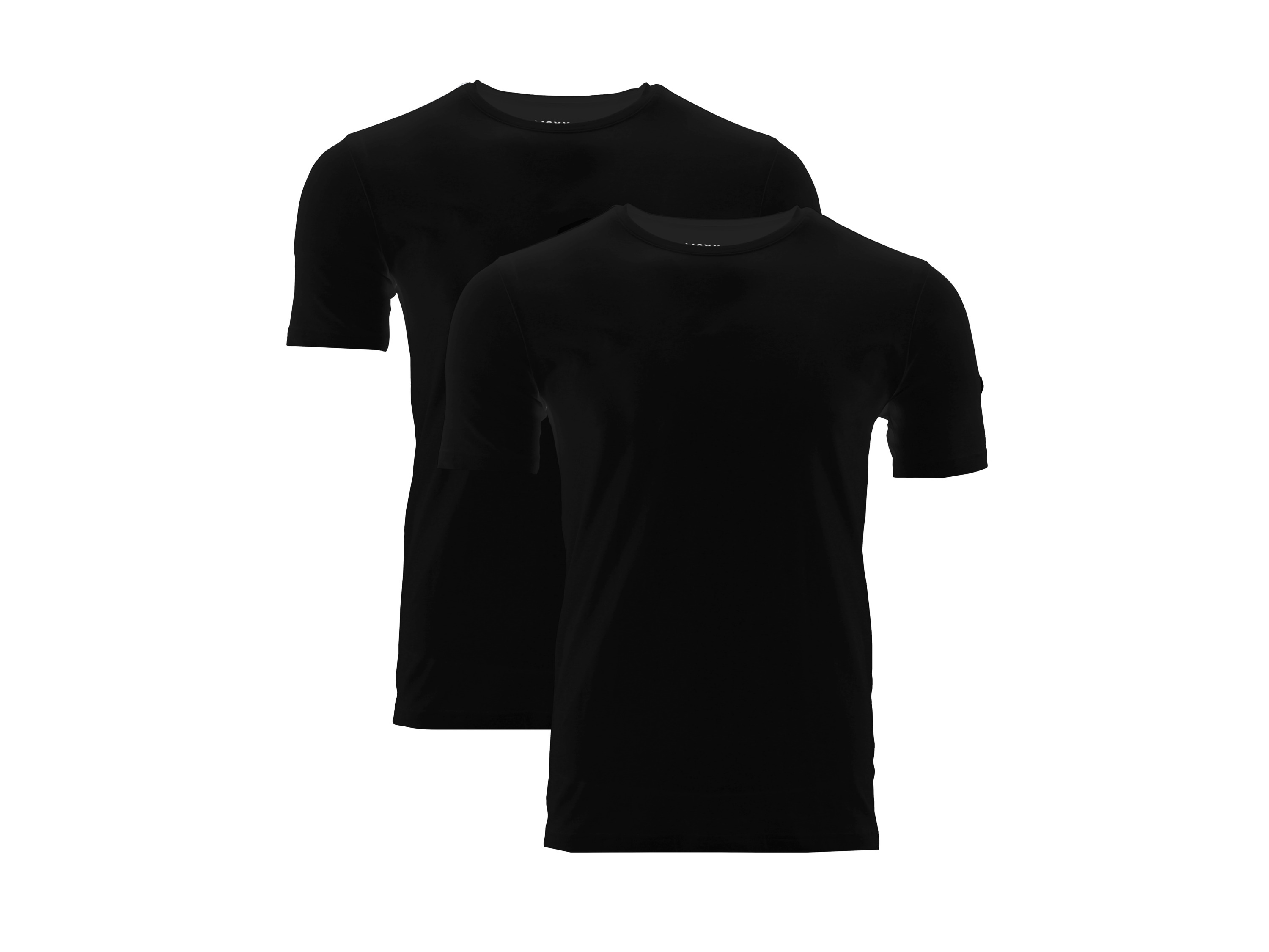 Mexx Pánské spodní triko, 2 kusy (kulatý výstřih, černá, XL)