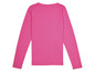 Růžové tričko s dlouhým rukávem.