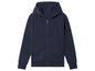 Tmavě modrá mikina se zipem