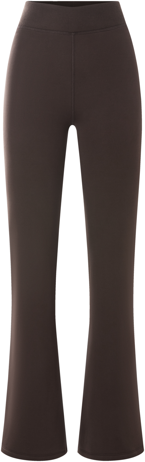 Esmara® Dámské plyšové termo legíny (hnědá, S (36/38))