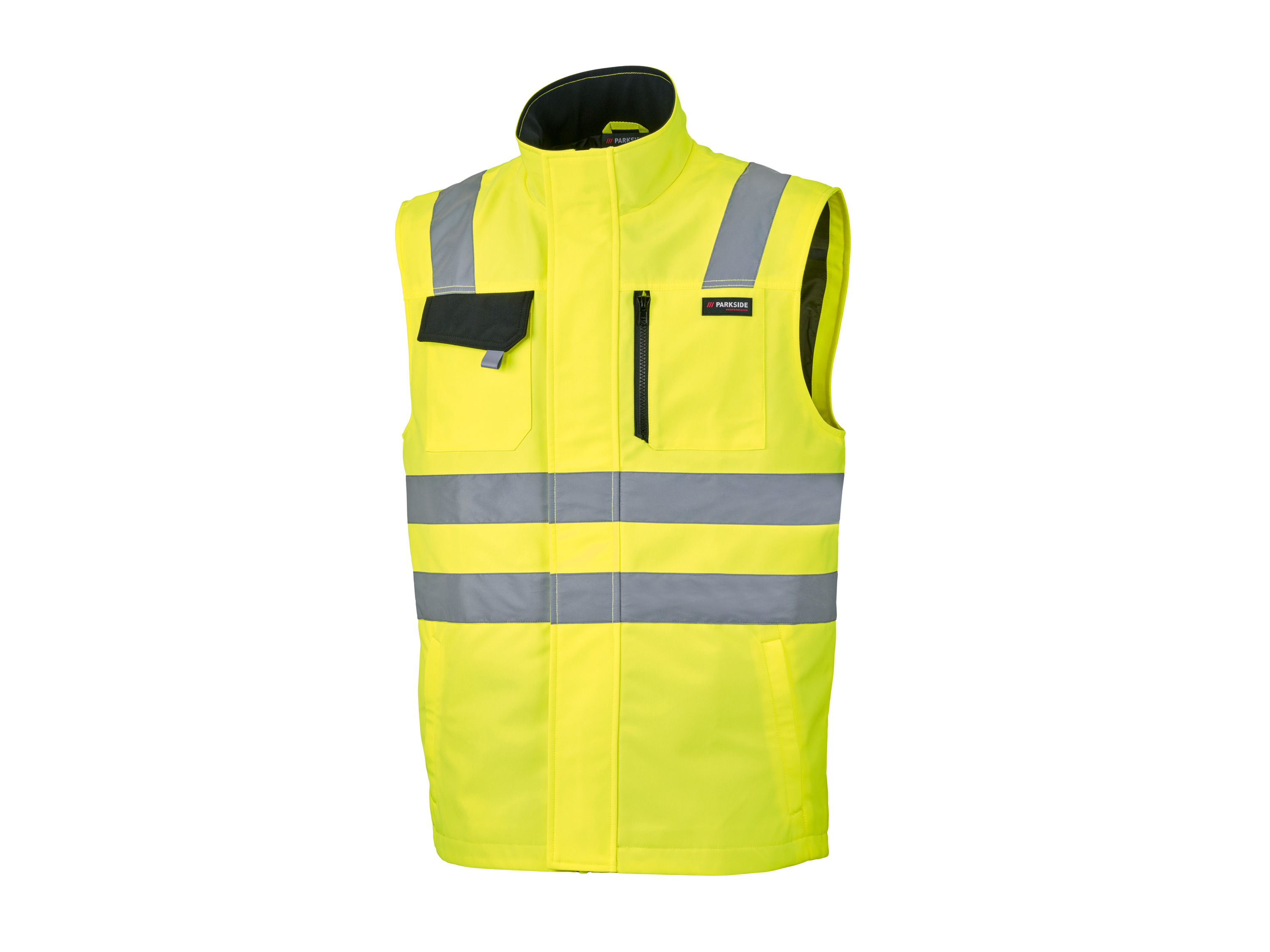 Parkside Performance® Pánská softshellová výstražná vesta (M (48/50))