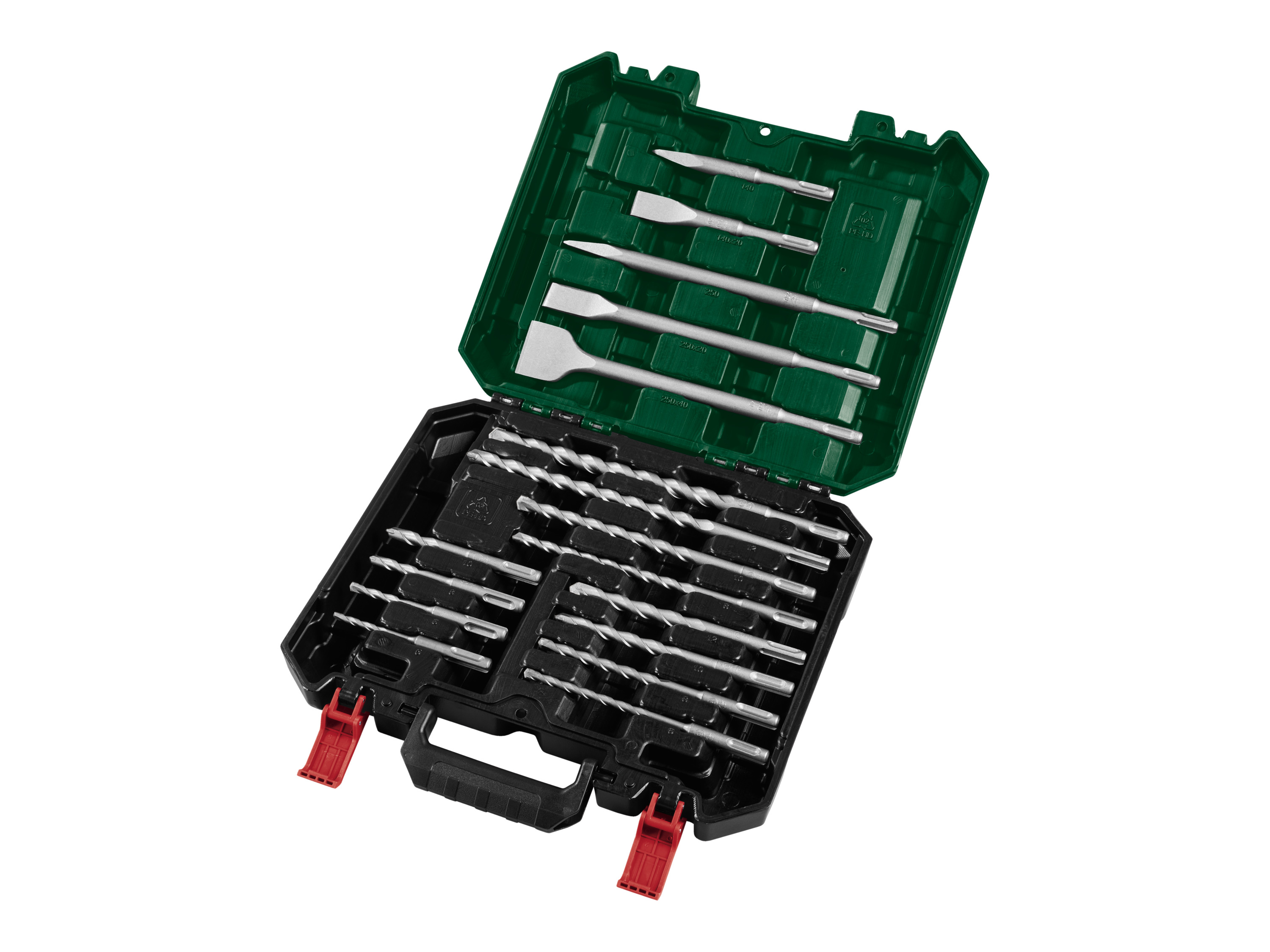 Parkside® Sada SDS plus vrtáků a sekáčů Pbms 17 A1, 17dílná