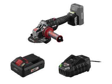 Aku úhlová bruska PWSAP 20-Li F6, Smart 4 Ah