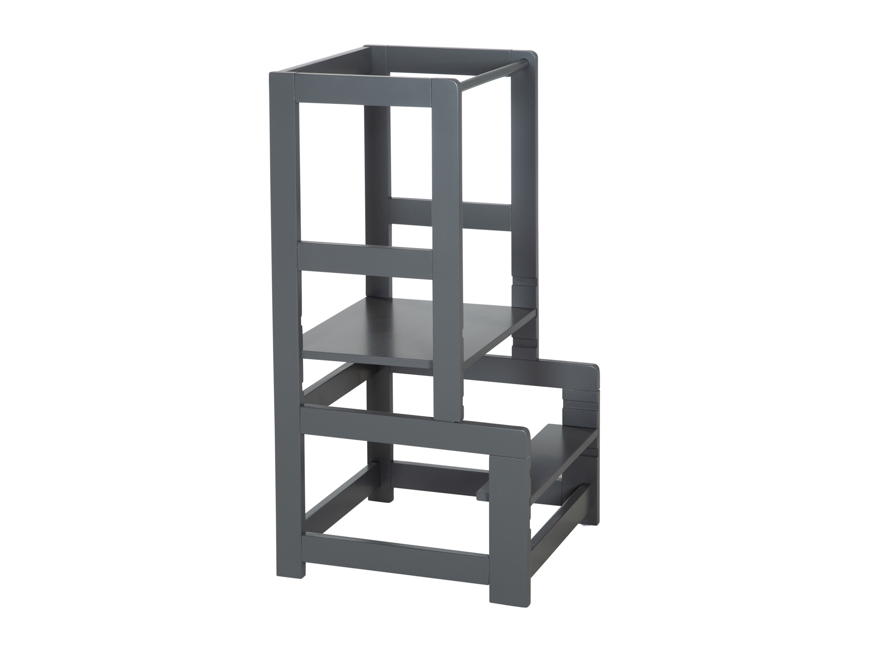 roba Dřevěná výuková věž Montessori (antracitová)