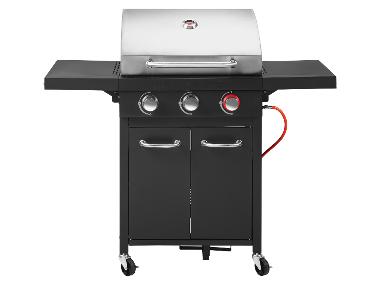 GRILLMEISTER Plynový gril se 3 hořáky Memphis, 11 kW