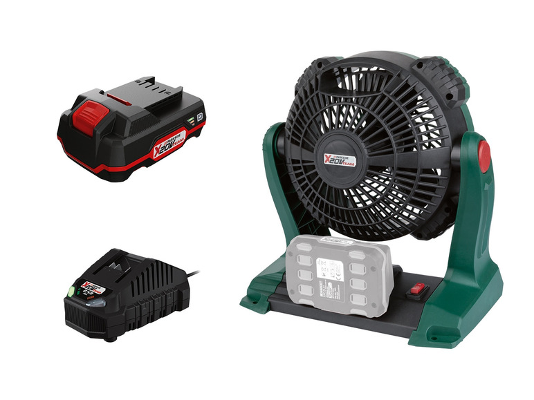  Zobrazit na celou obrazovku PARKSIDE® Aku ventilátor PVA 20-Li A1, 2 Ah - Obrázek 1