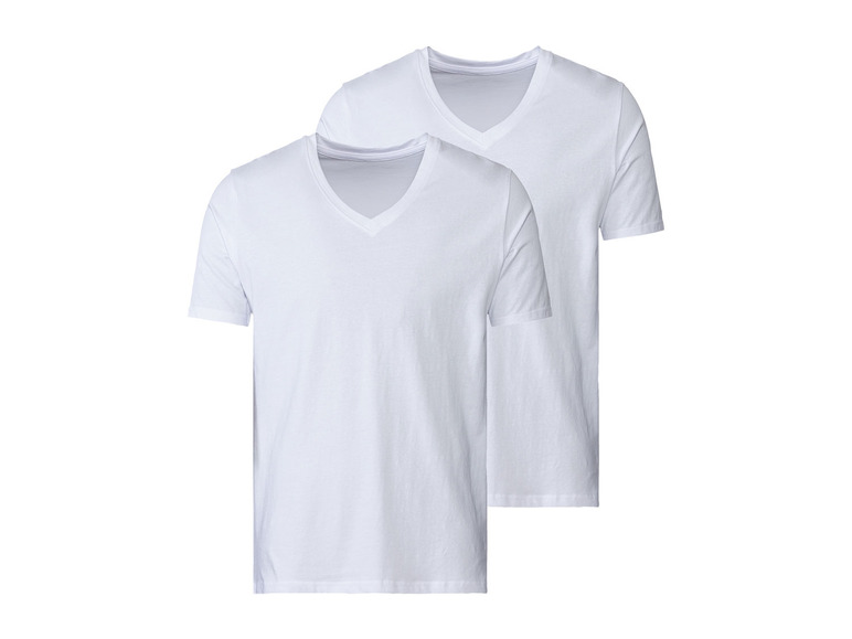 MEXX Pánské spodní triko "Regular Fit", 2 kusy (XXL, bílá, "V" výstřih)
