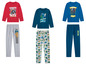 Pyžama s potiskem Monster Truck, LEGO Ninjago a LEGO Masters of Spinjitzu.