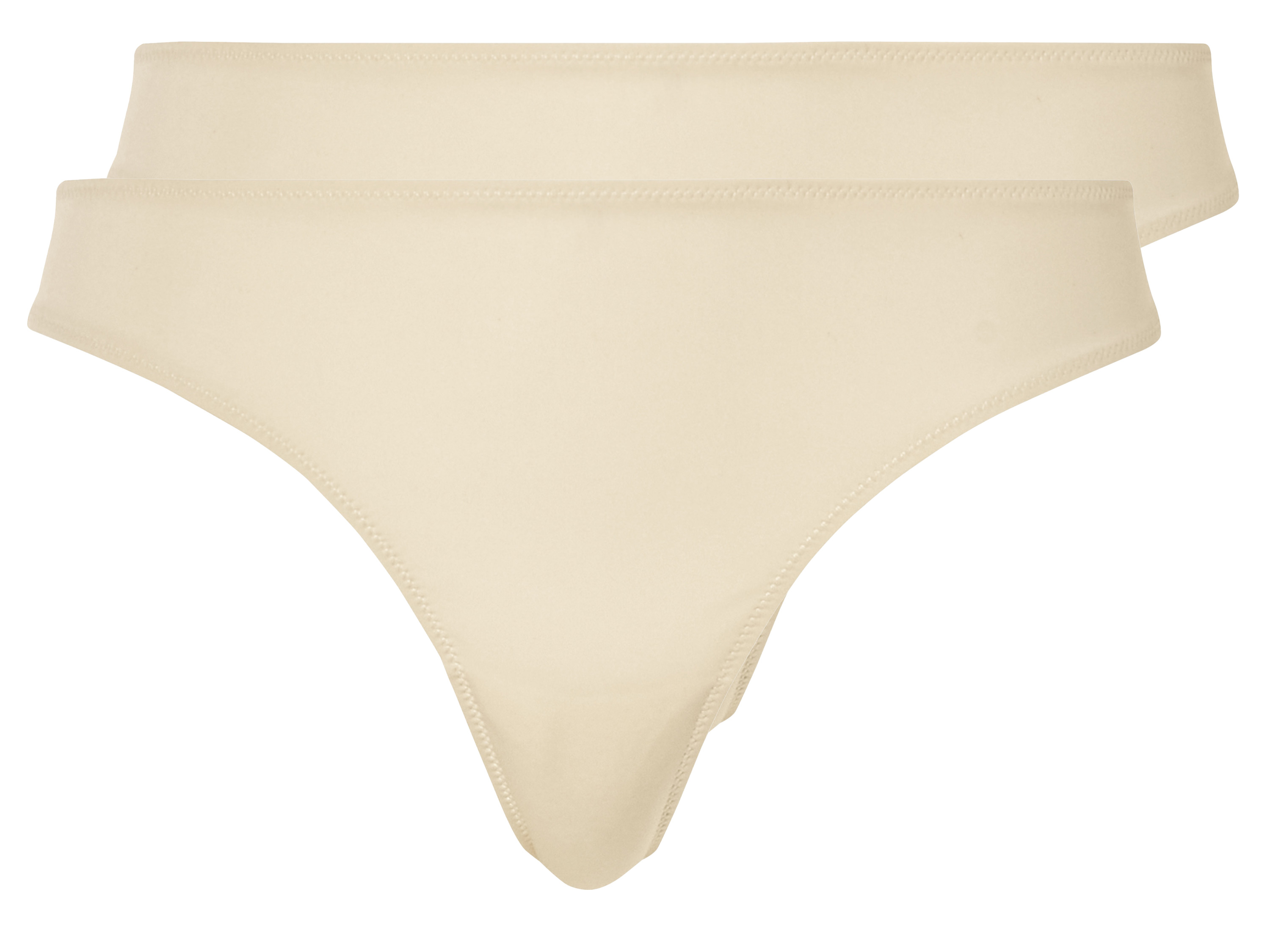 esmara® Dámské kalhotky, 2 kusy (S(36/38), bílá)