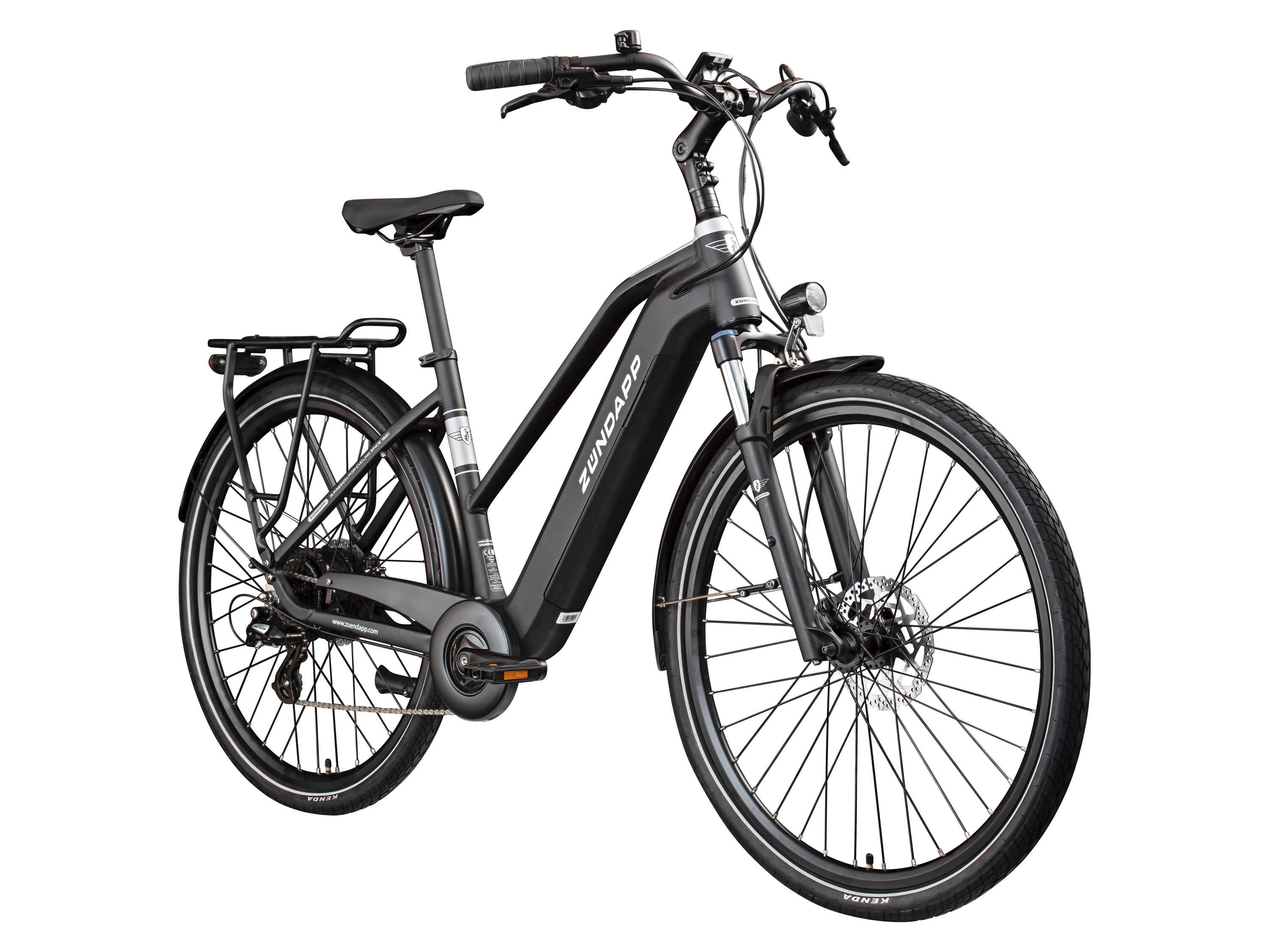 Zündapp Trekingové elektrokolo Z810 700c (dámské, černá/bílá)