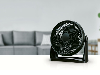 SILVERCREST® Stolní ventilátor Turbo STVT 21 B1, Ø 22 cm