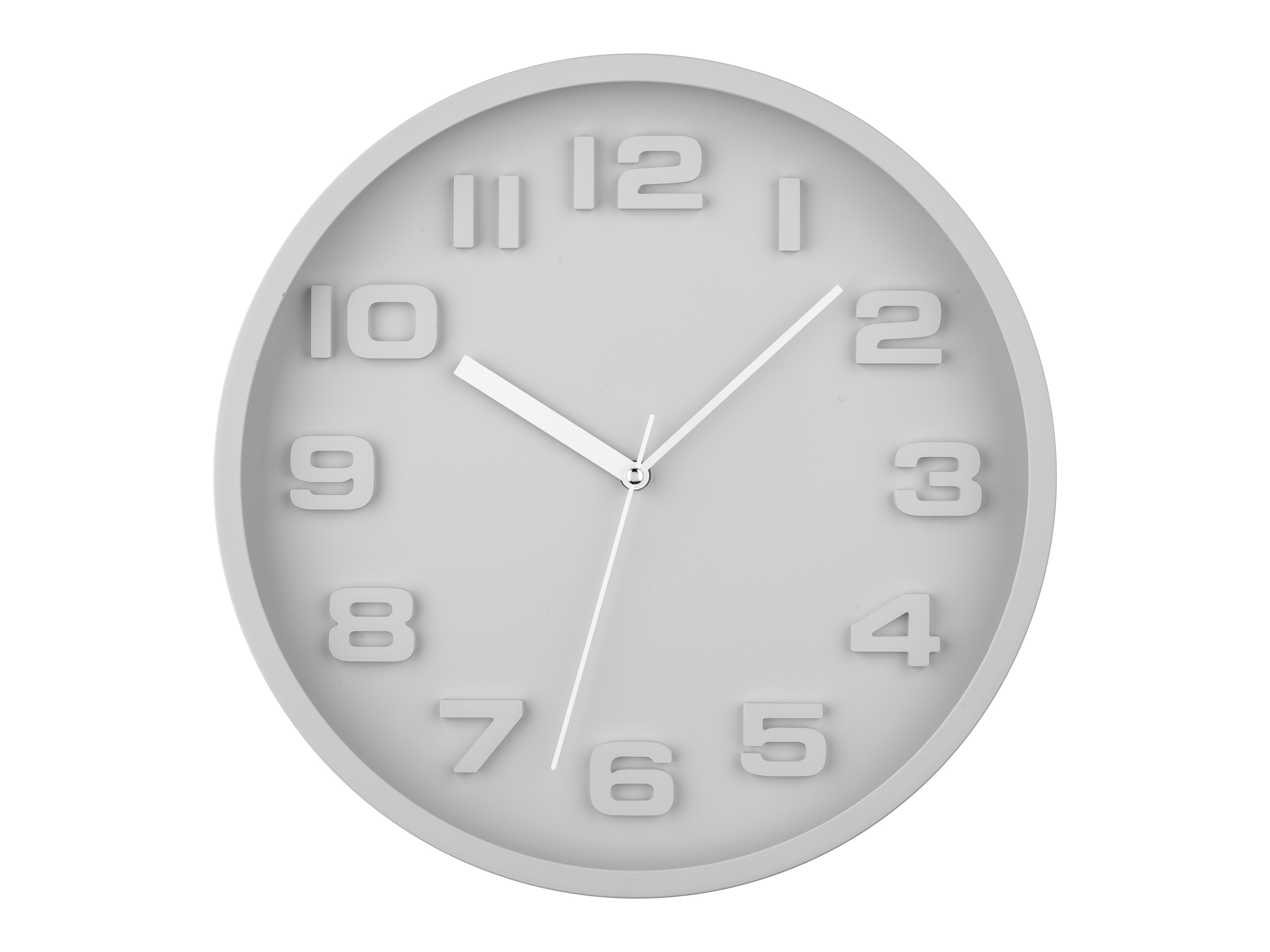 Livarno home Nástěnné hodiny (šedá)