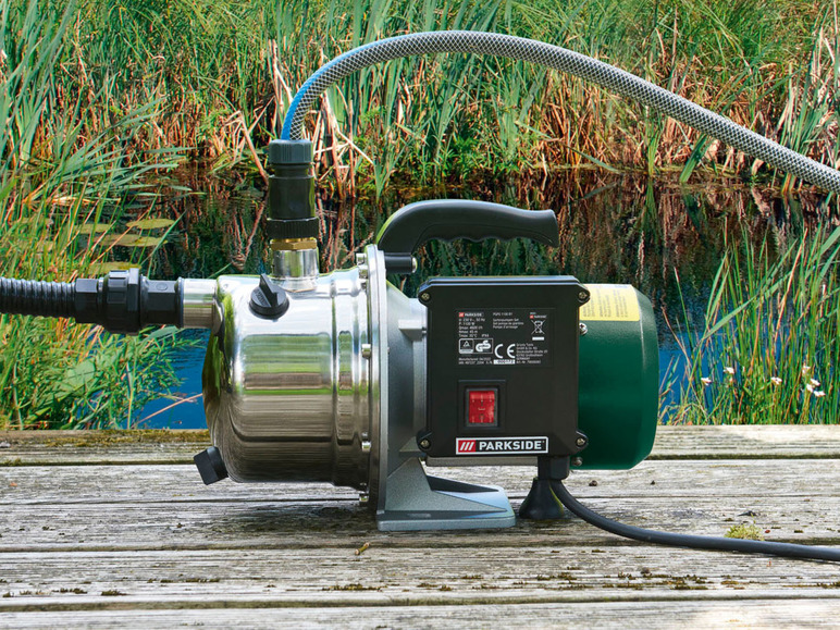  Zobrazit na celou obrazovku PARKSIDE® Sada zahradního čerpadla PGPS 1100 B1 - Obrázek 2