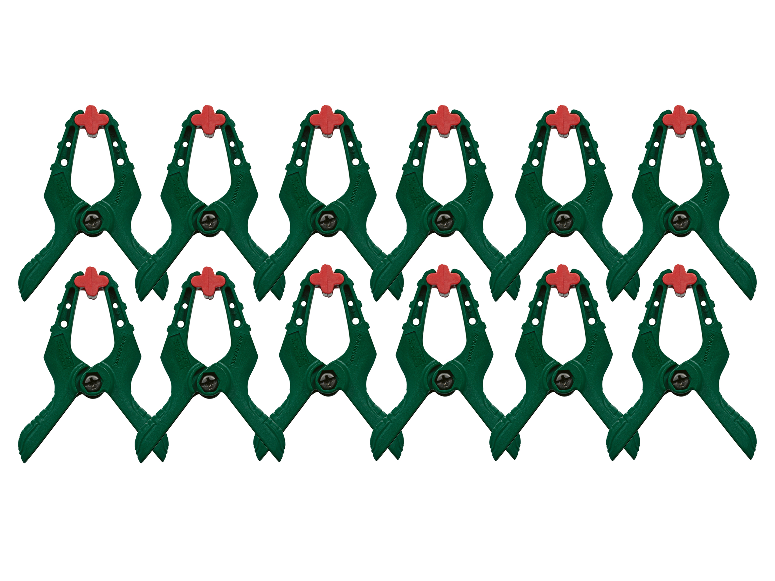 Parkside® Sada upínacích svorek (12dílná sada)