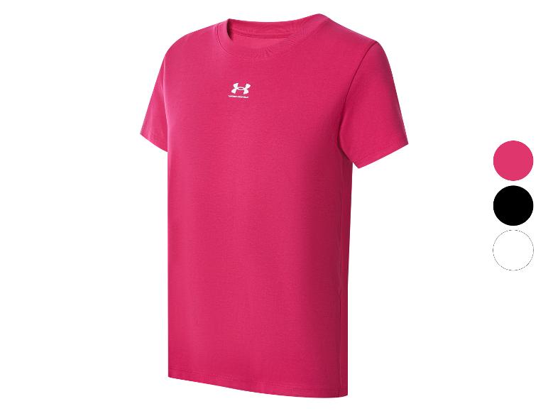 Růžové krátké tričko Under Armour.