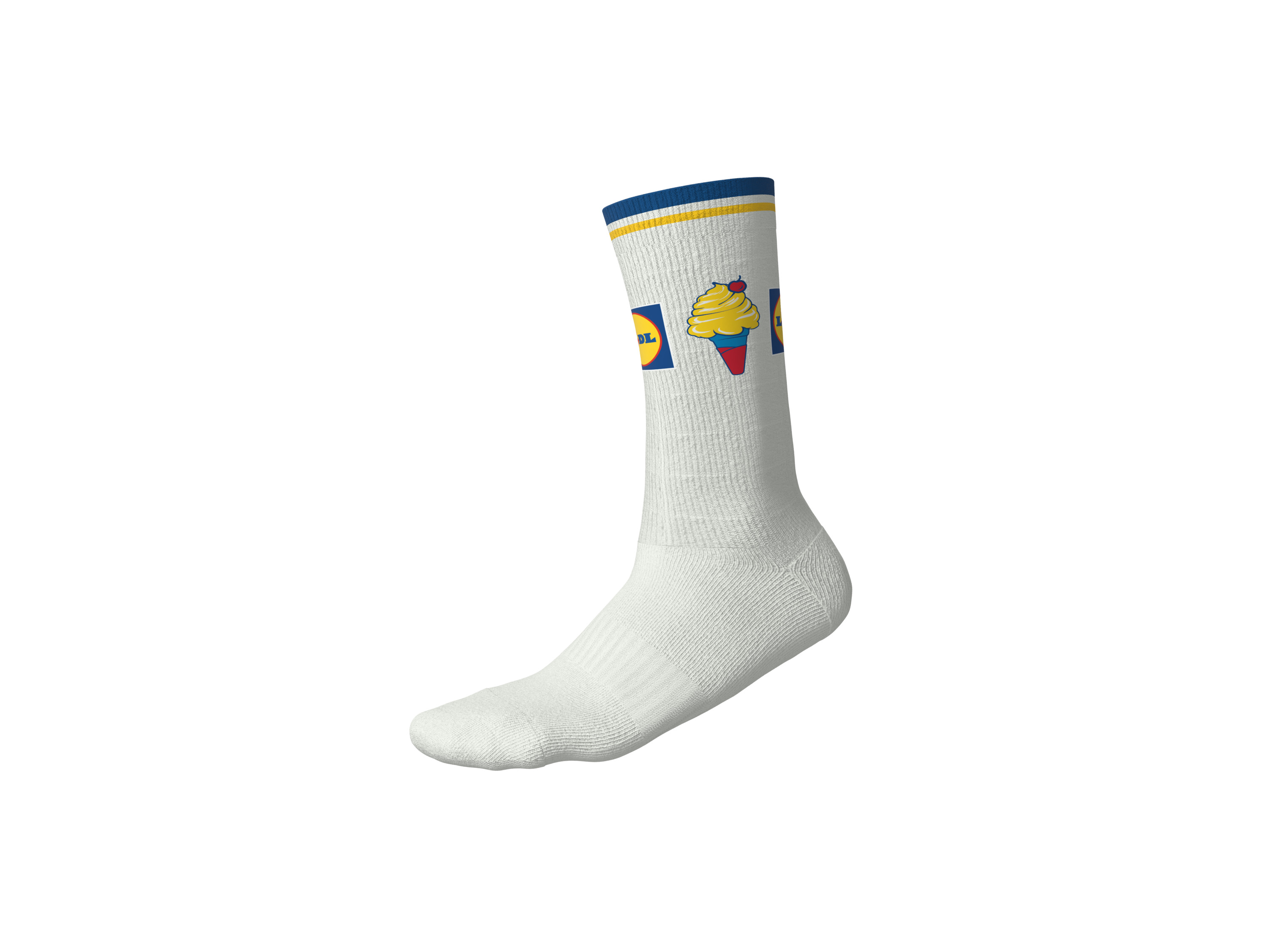 Sportovní ponožky Lidl (zmrzlina, 43-46)