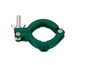 Zelená svorka se šroubem pro upevnění