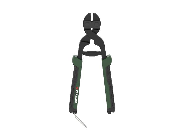 Zelené a černé štípací kleště s ergonomickými rukojeťmi.