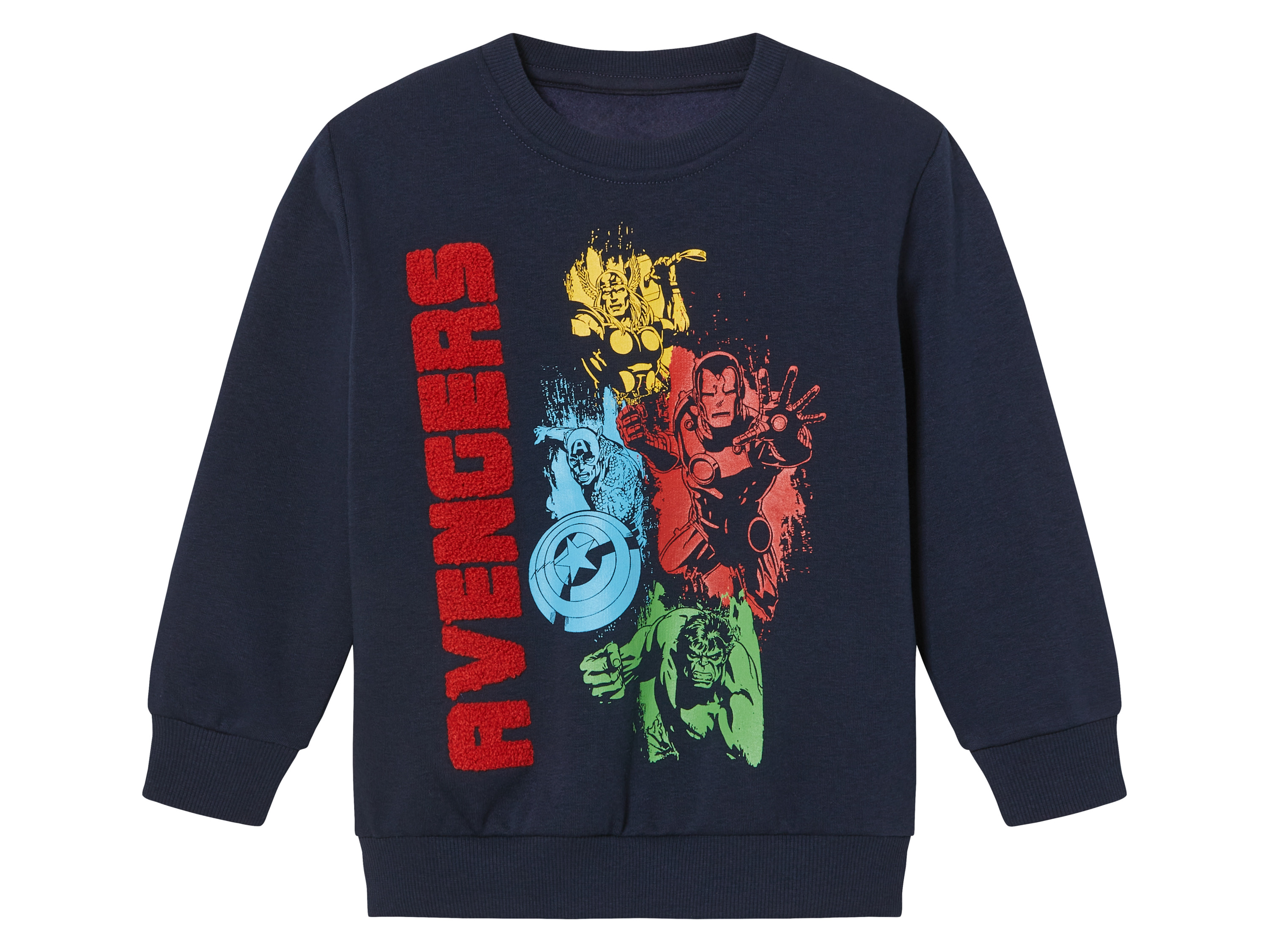 Chlapecká mikina (Avengers modrá, 122/128)