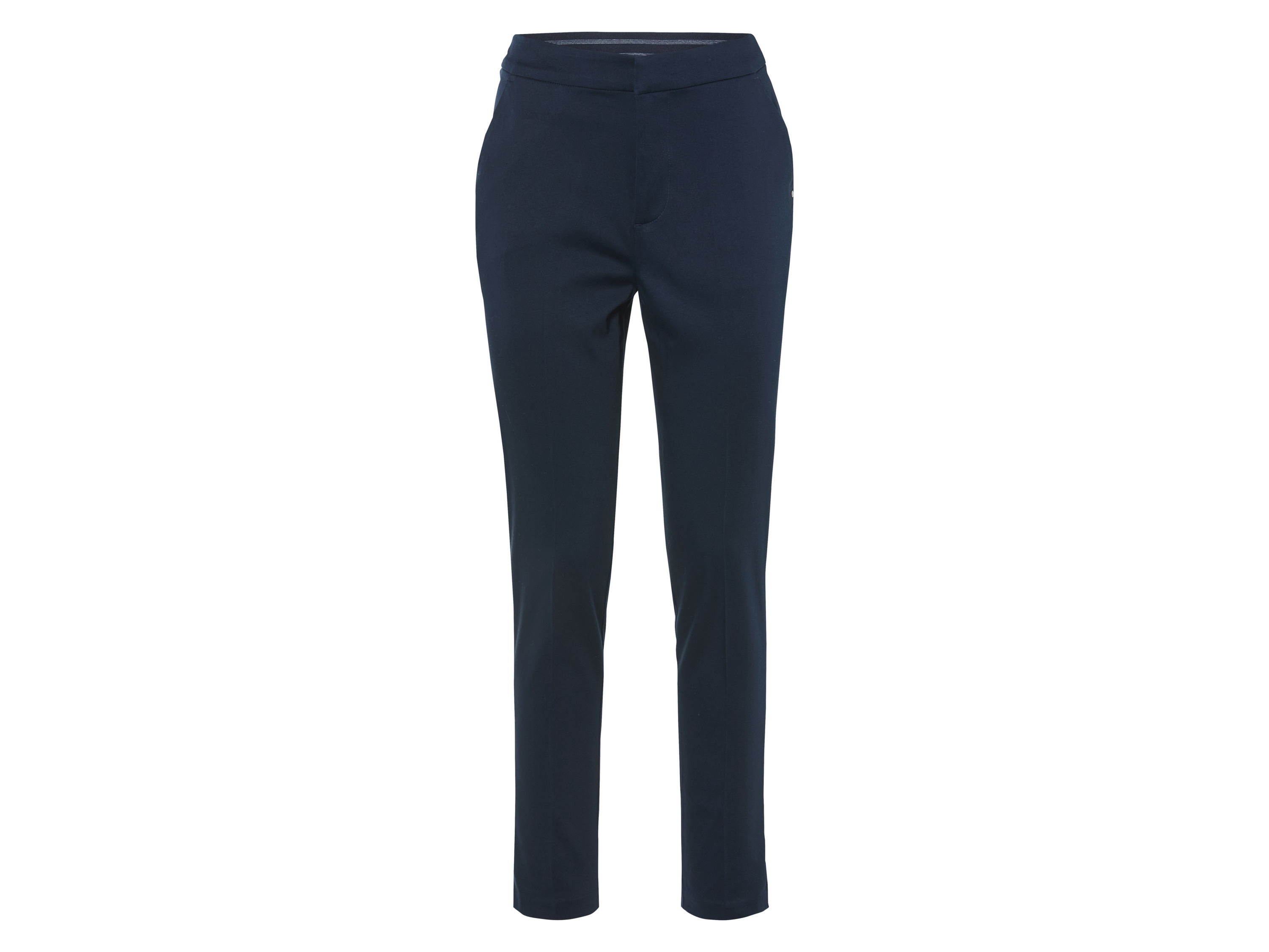 esmara® Dámské slacks kalhoty (navy modrá, 34 (pravidelná délka))