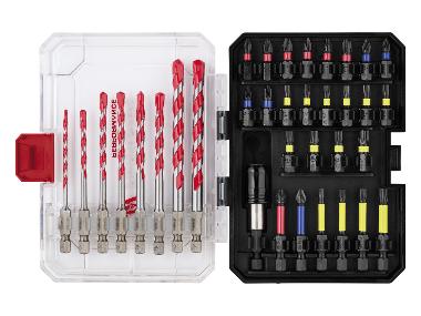 PARKSIDE PERFORMANCE® Sada vrtáků a bitů Impact PBBS 35 A1, 35dílná