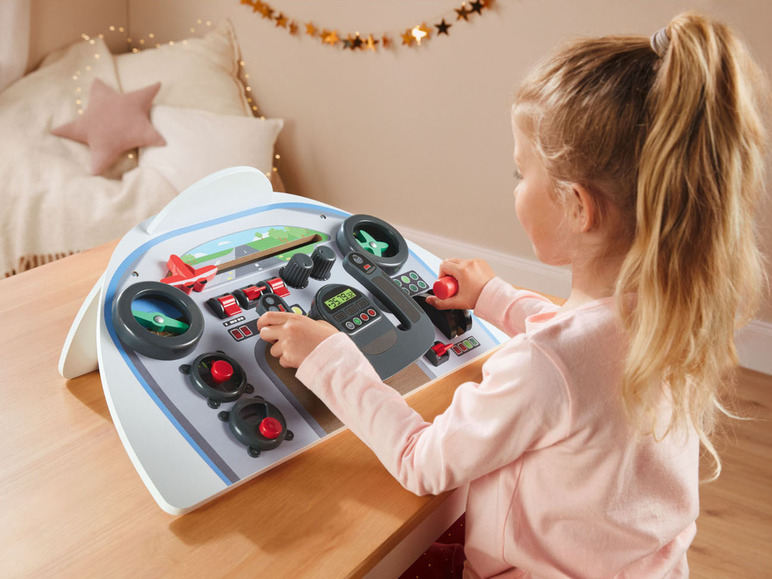  Zobrazit na celou obrazovku Playtive Dřevěná palubní deska automobilu / letadla - Obrázek 3