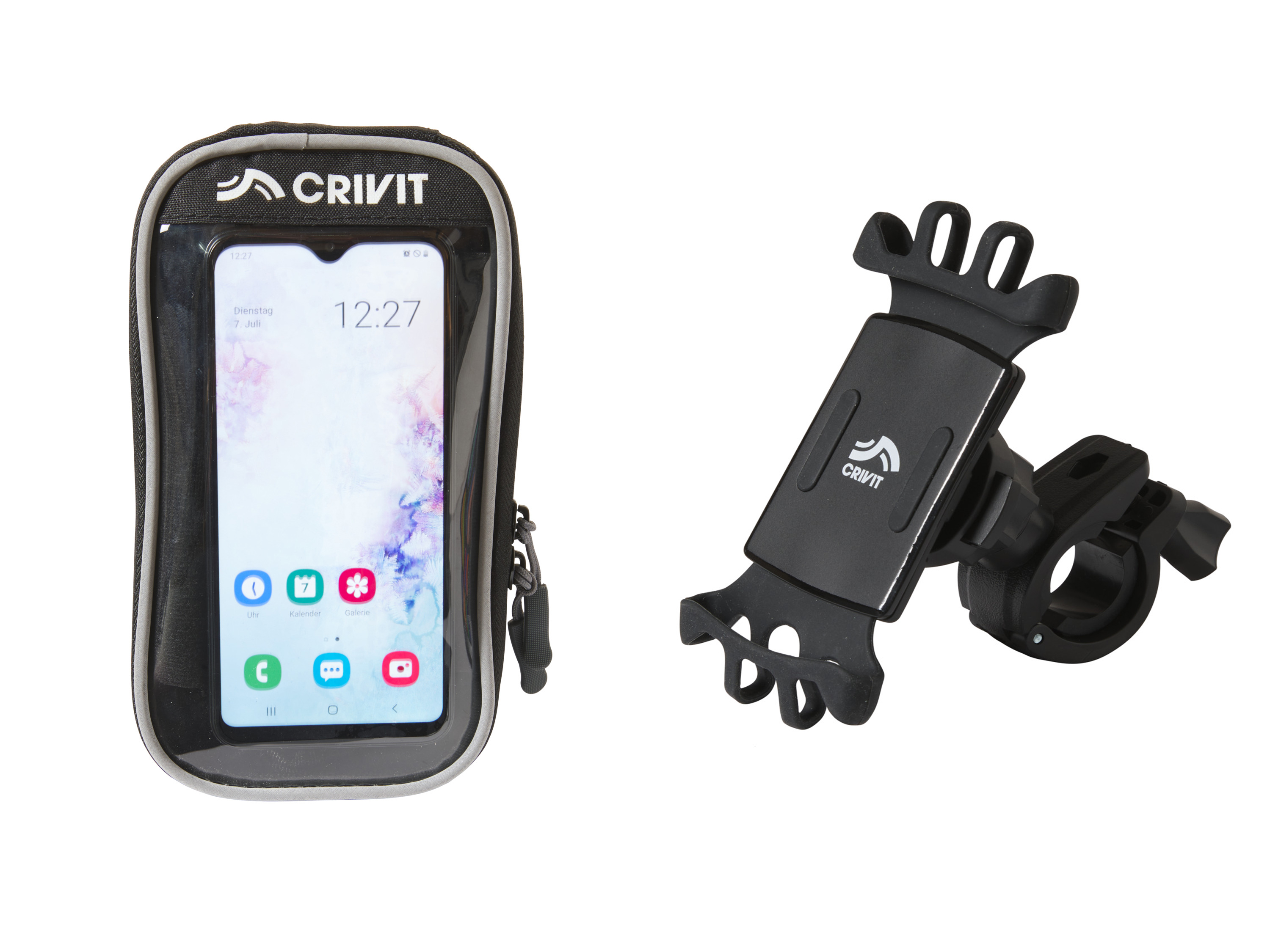 Jdi do: CRIVIT Pouzdro na mobilní telefon na kolo / motocykl