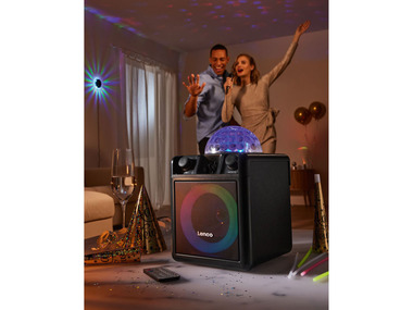 Lenco Reproduktor karaoke s disco koulí BTC-051