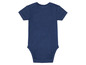 Tmavě modré body s krátkým rukávem pro miminka.