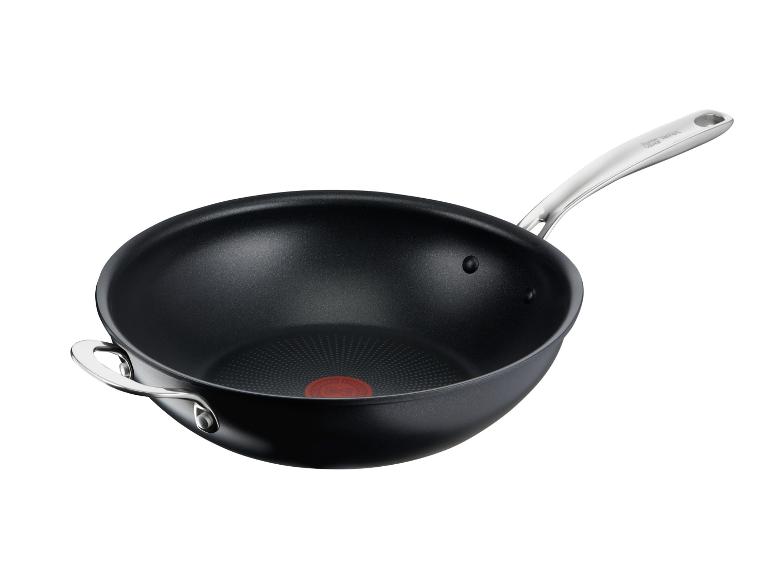 Wok Tefal Jamie Oliver: nepřilnavý povrch, rukojeť z nerezové oceli.