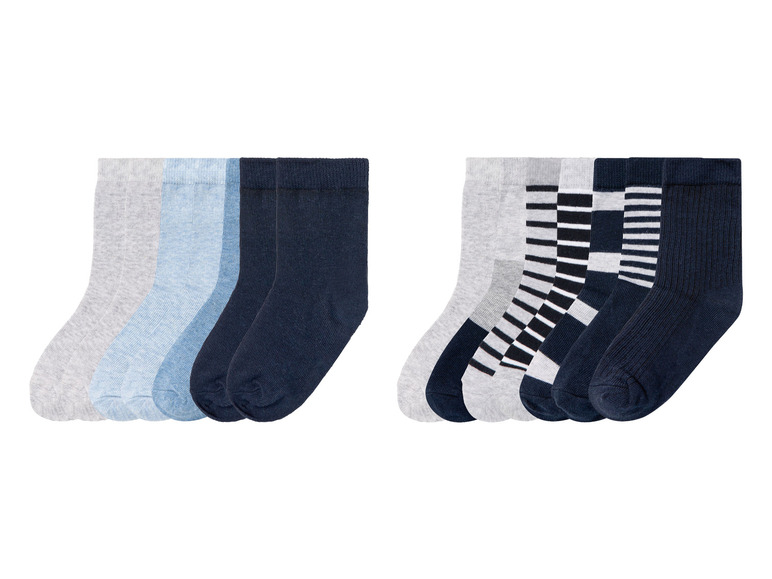  Zobrazit na celou obrazovku lupilu® Chlapecké ponožky s BIO bavlnou, 7 párů - Obrázek 1