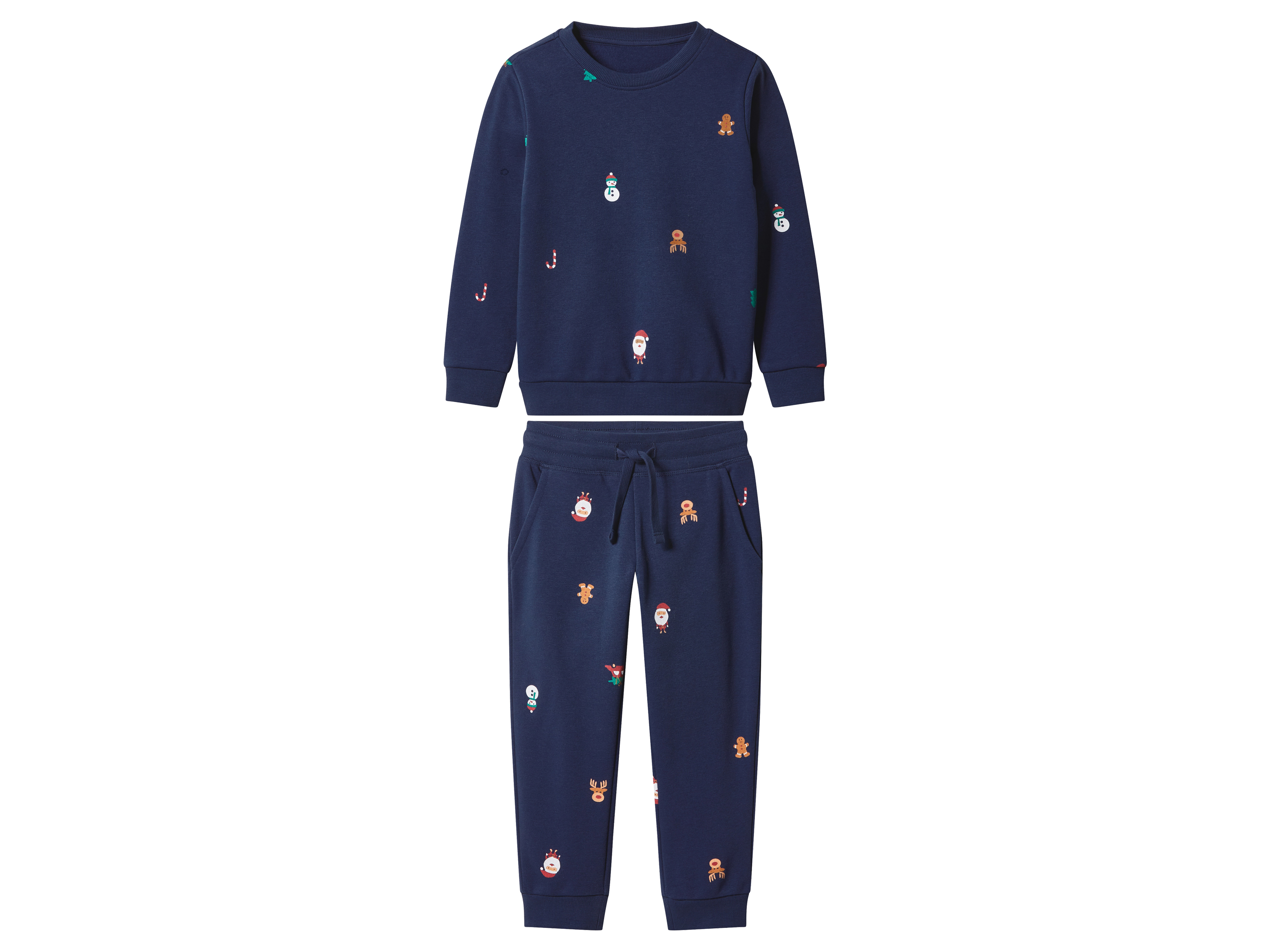 lupilu® Chlapecká vánoční tepláková souprava, 2dílná (navy modrá, 110/116)