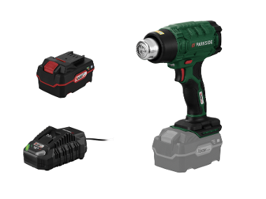 Aku horkovzdušná pistole PHLGA 20-Li C2, 4 Ah