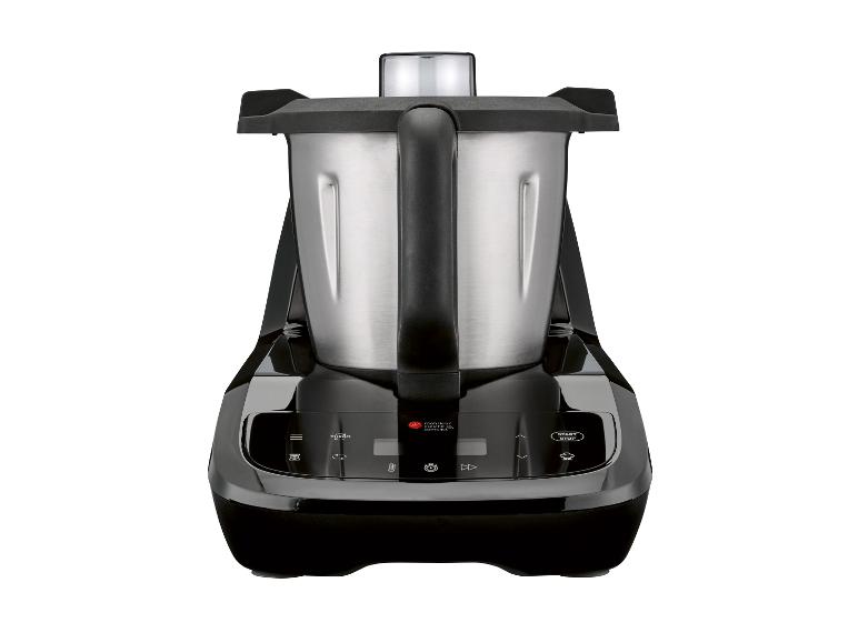Kuchyňský robot Monsieur Cuisine Compact v černé a ocelové barvě