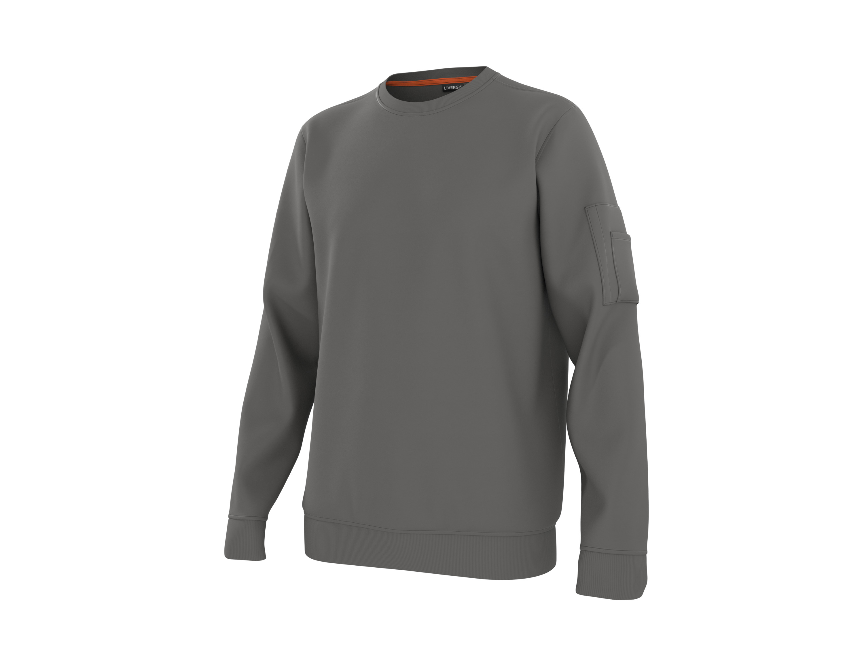 Livergy® Pánská mikina (šedá, S (44/46))