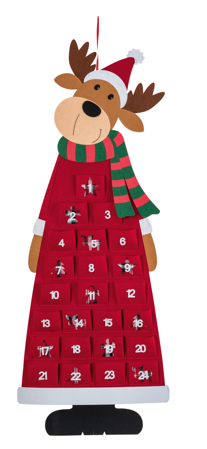 Livarno home Adventní kalendář z filcu (plstěný)