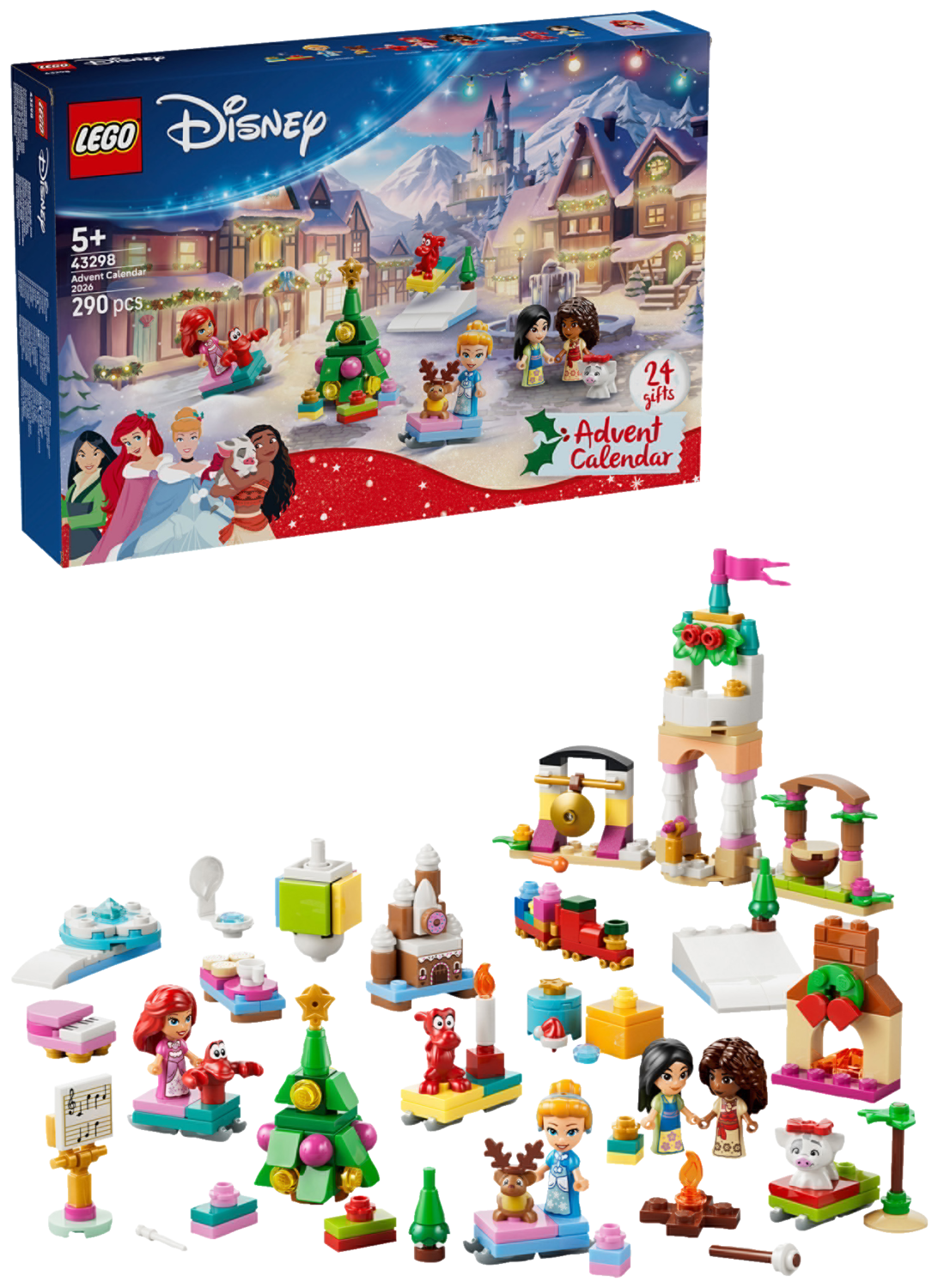Lego 43298 / 75456 Adventní kalendář Disney Princess / Star Wars