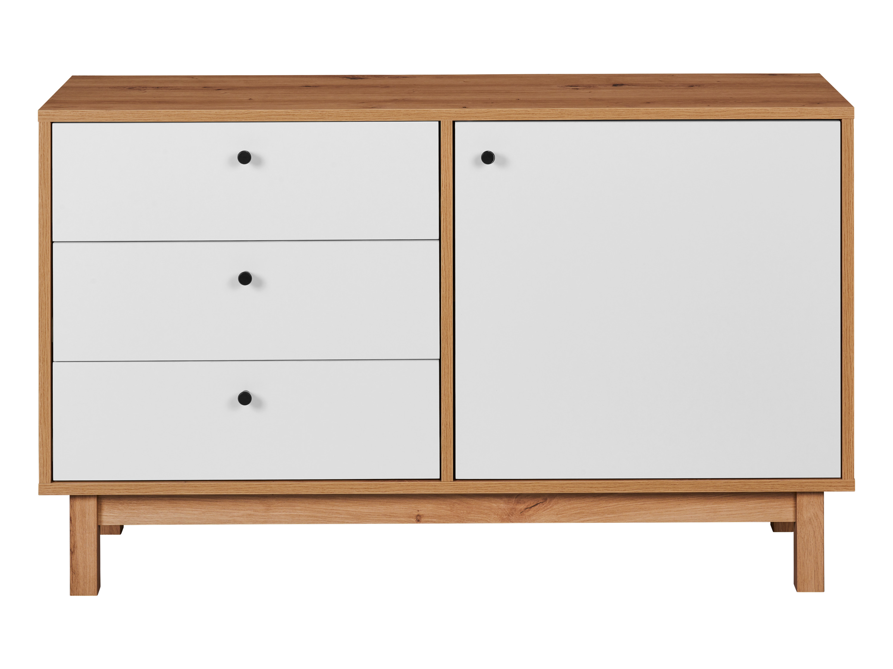 Livarno home Komoda se 3 zásuvkami a 1 dvířky Copenhagen