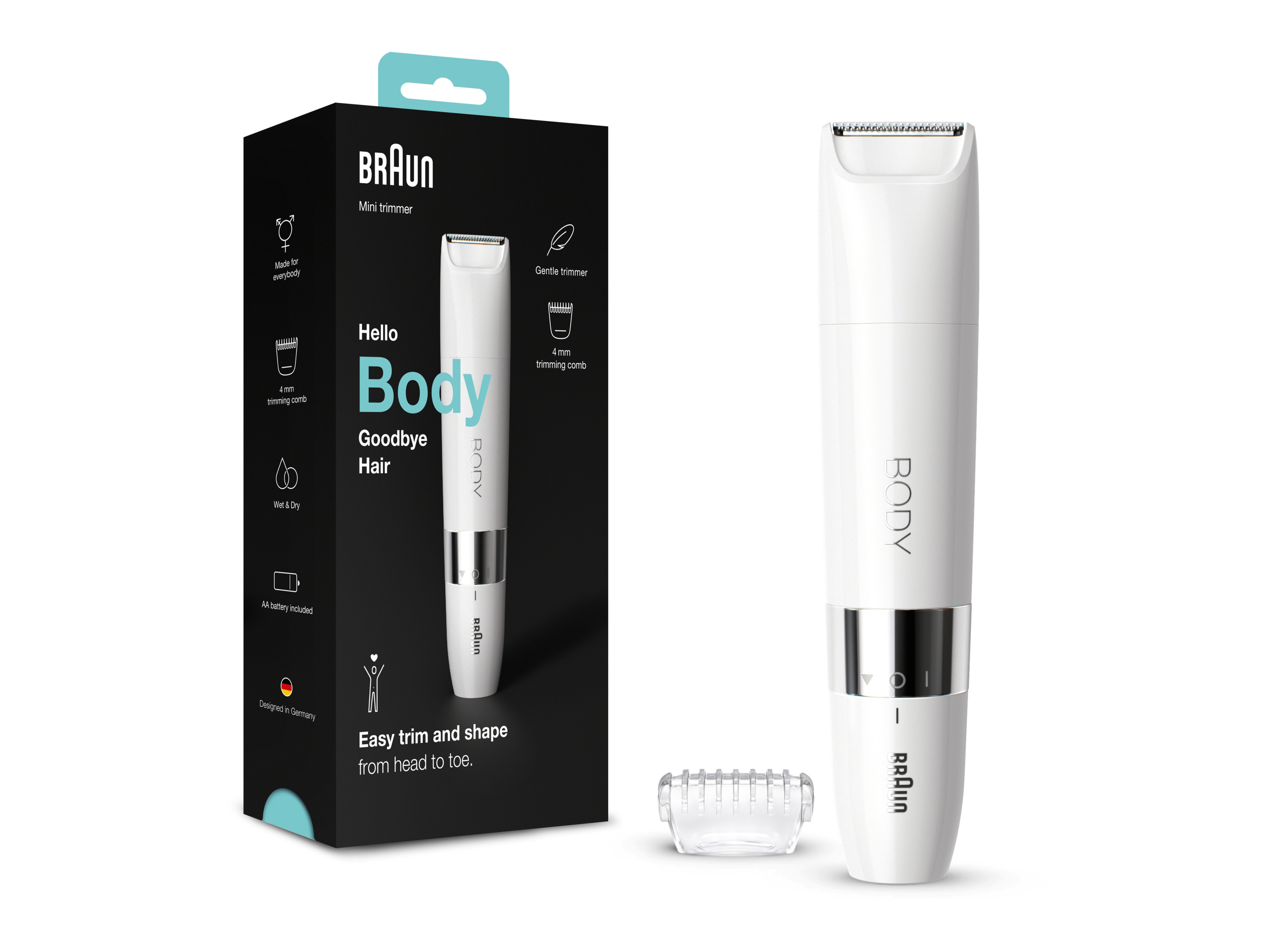 Braun Mini zastřihovač Bs1000 EB