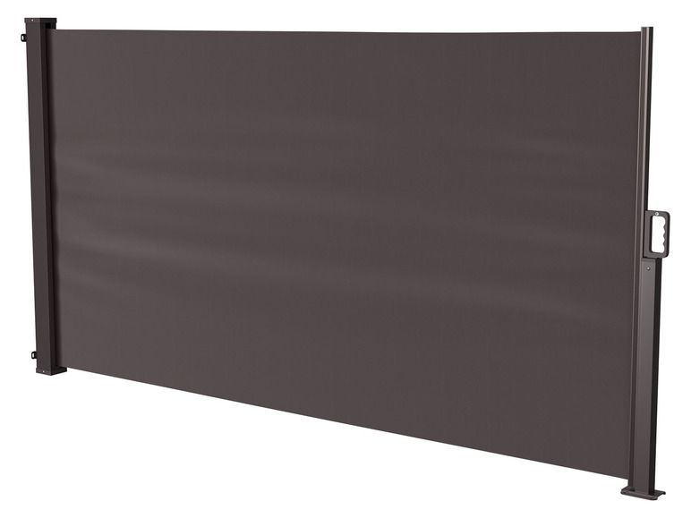  Zobrazit na celou obrazovku LIVARNO home Boční markýza, 160 x 300 cm, antracitová - Obrázek 1