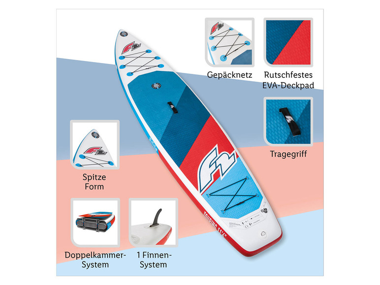  Zobrazit na celou obrazovku F2 Dvoukomorový paddleboard Touring 11,6′ - Obrázek 4