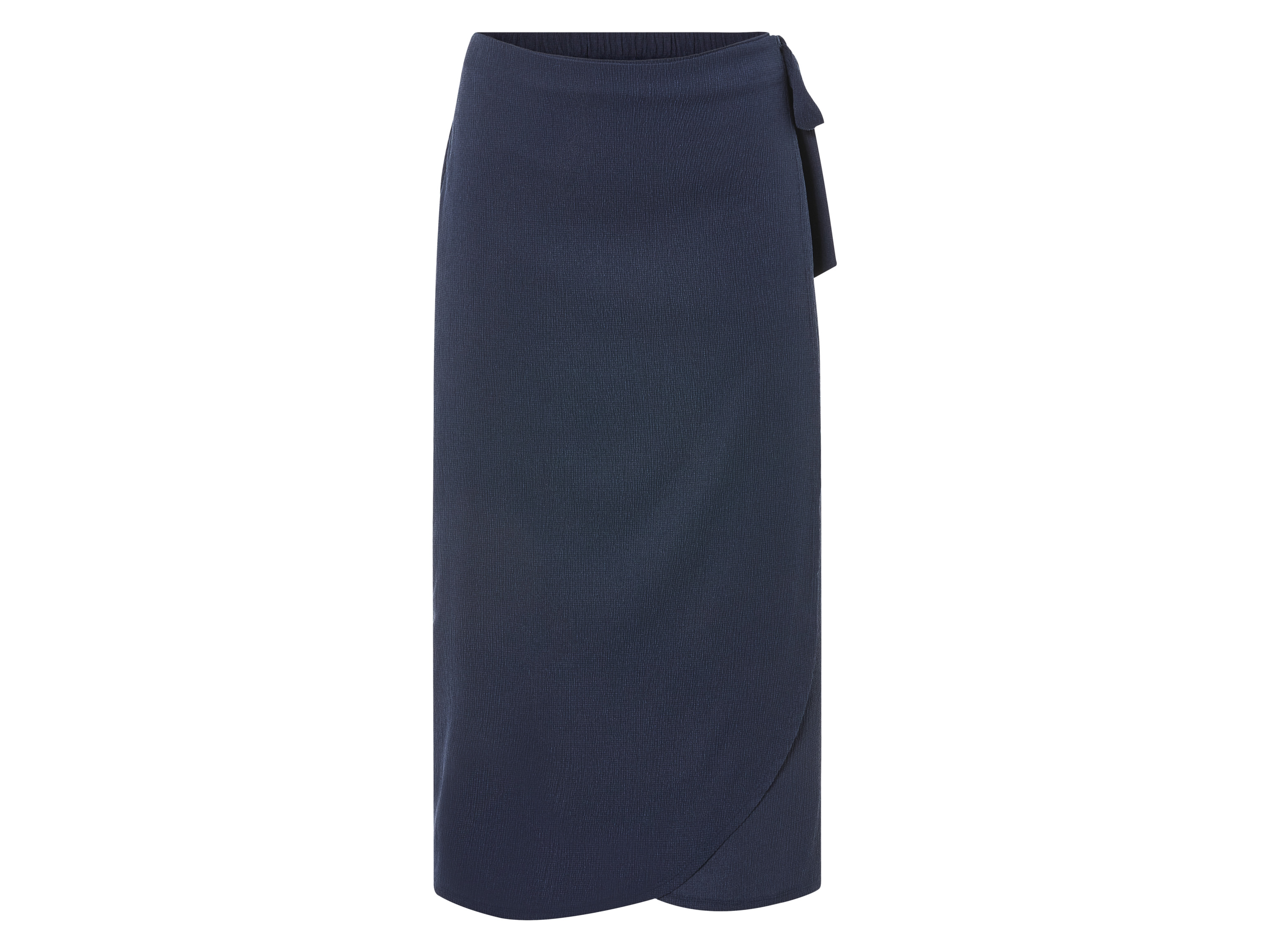 esmara® Dámská zavinovací midi sukně (námořnická modrá, S(36/38))